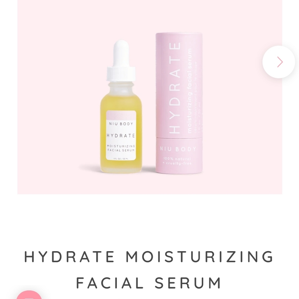 NIU BODY - Hydrating Facial Serum - NEW